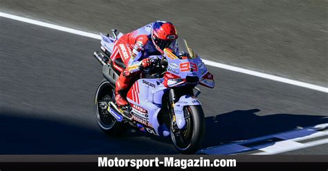 MotoGP Aragon: Marc Marquez dominiert 1. Freies Training.